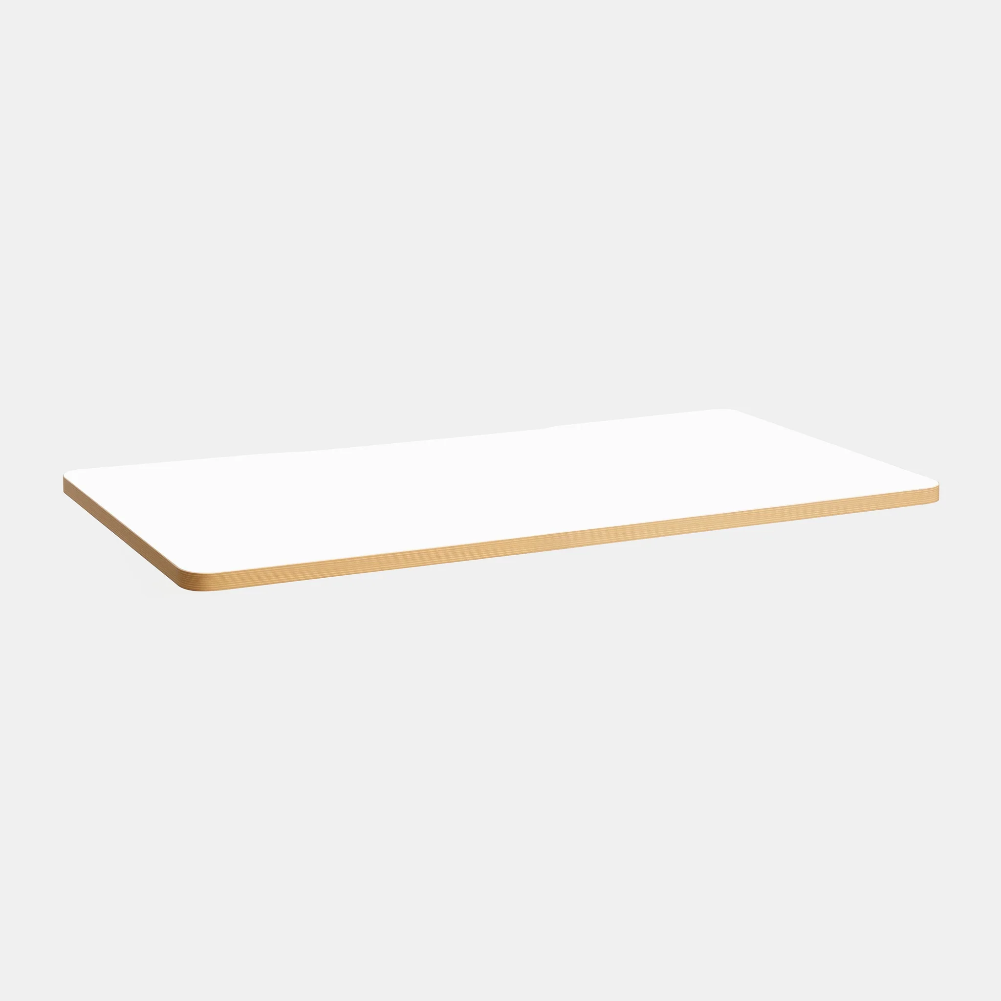 Mặt bàn gỗ MFC - Trắng - Light Brown / 140x60cm - ảnh 2
