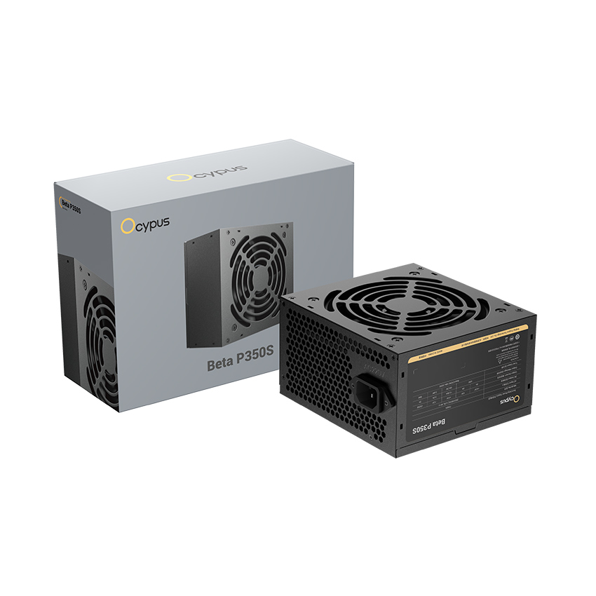 Nguồn máy tính Ocypus Beta P350S (Beta-P250S-NDHBK026X-EU) | 250W, ATX 2.31, Fan 120mm, Non Modular, Đen