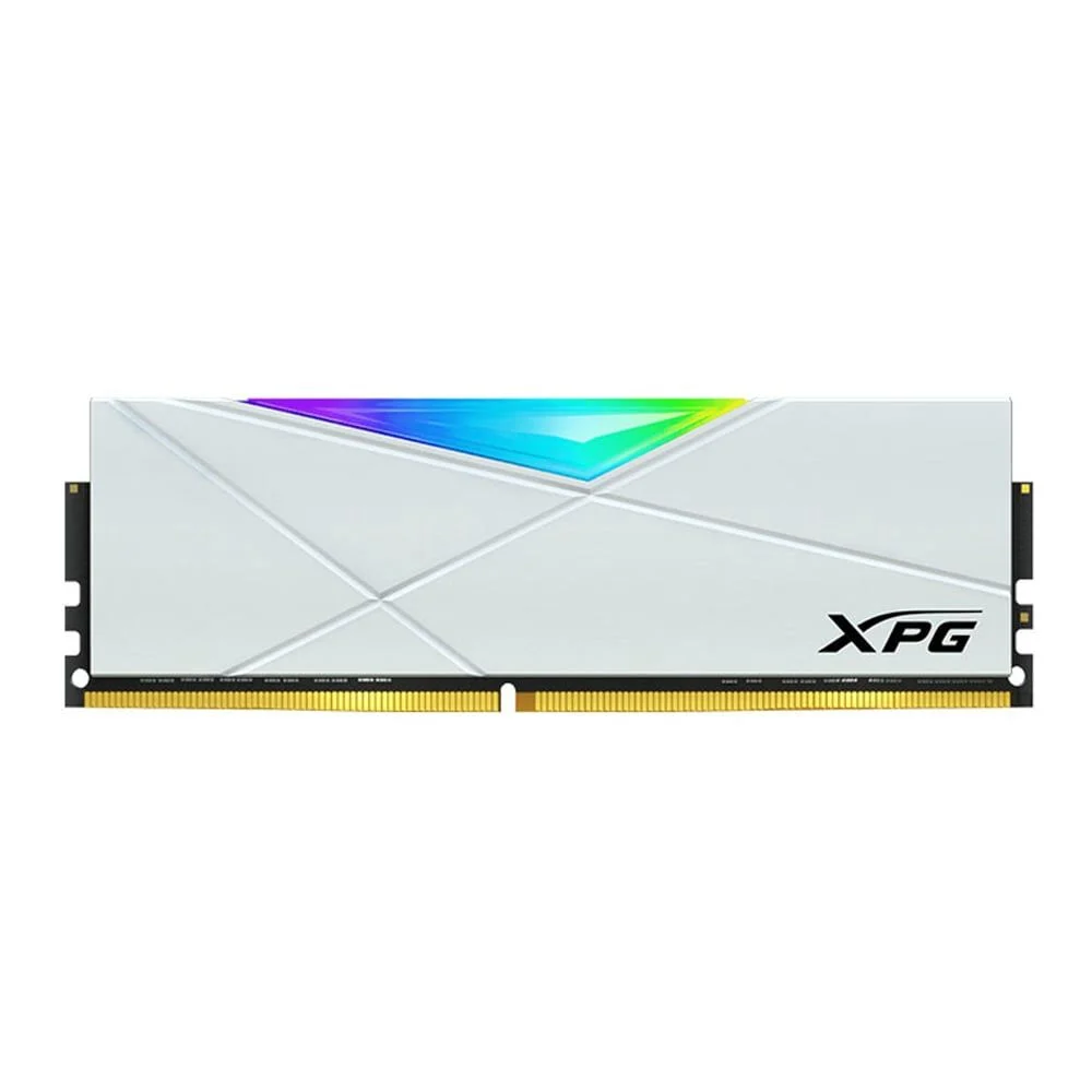 RAM DDR4 Adata XPG Spectrix D50 16GB 3200Mhz WHITE RGB QSD - ảnh sản phẩm tại HMPC Store
