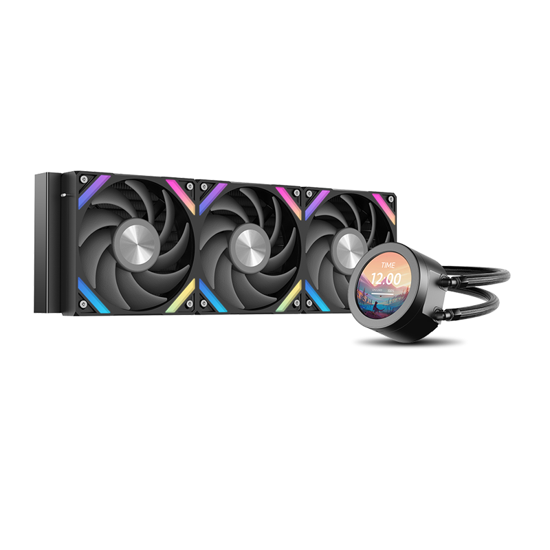 Tản nhiệt nước SAMA Q70 BK - 360MM - BLACK - ảnh 3