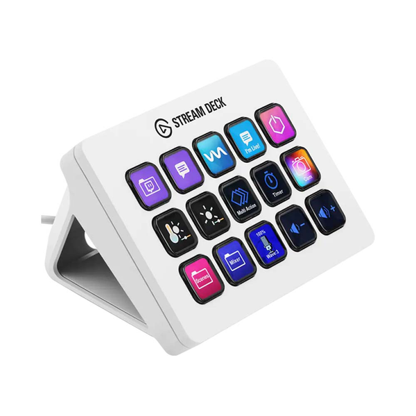 Thiết bị Stream Elgato Stream Deck MK.2 White 15 Phím Lập Trình - Trắng