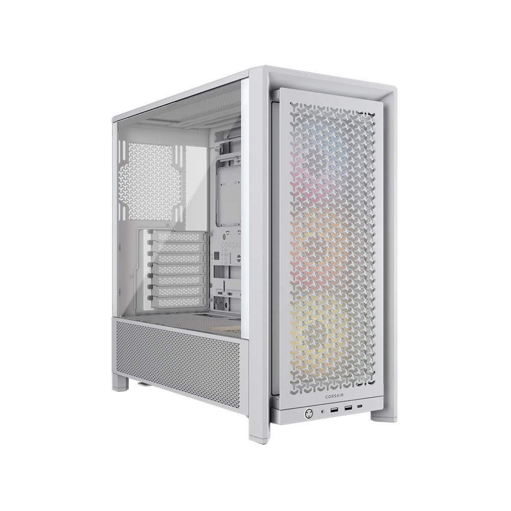 Thùng máy Corsair FRAME 4000D RS ARGB White CC-9011297-WW | 3 FAN ARGB