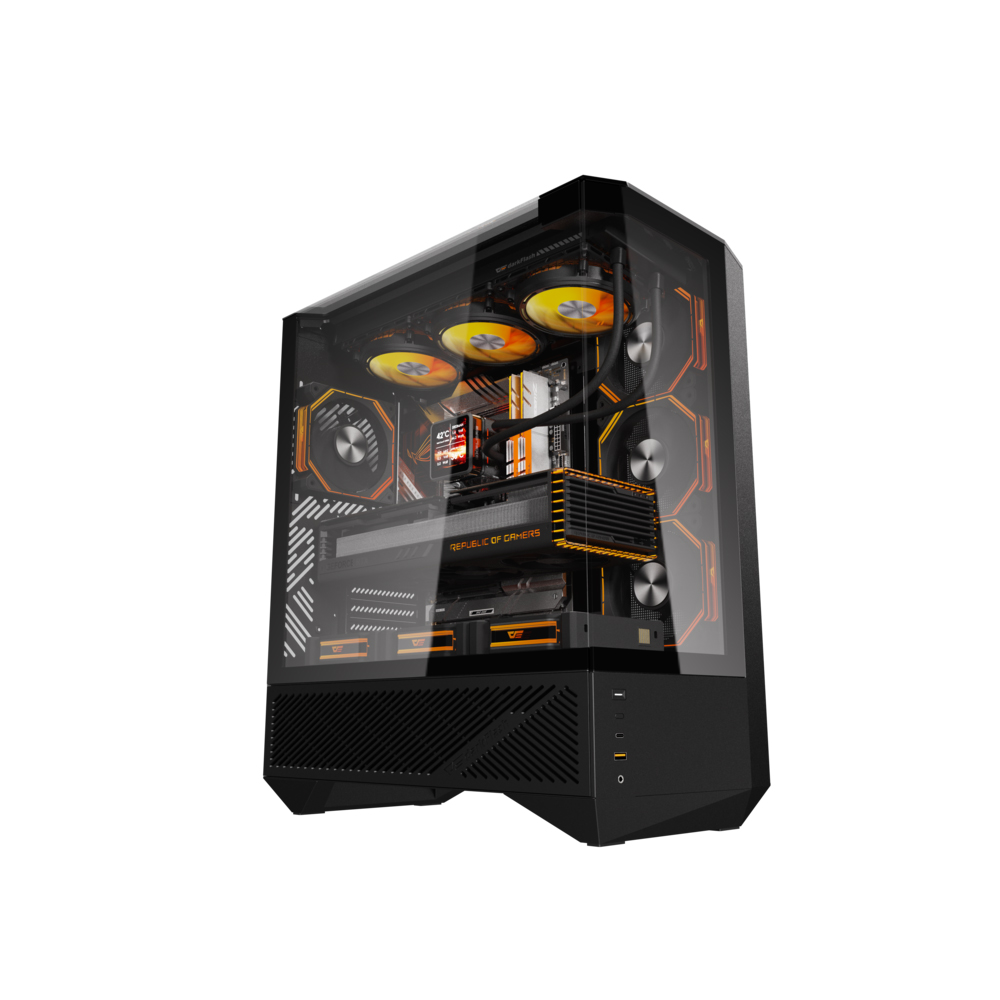 Thùng máy DARKFLASH DY460 | BLACK