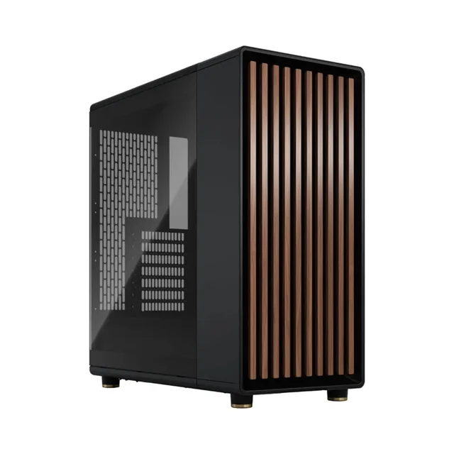 Thùng máy Fractal Design North Charcoal Black TG Dark (ATX/Mid Tower/Màu Đen)