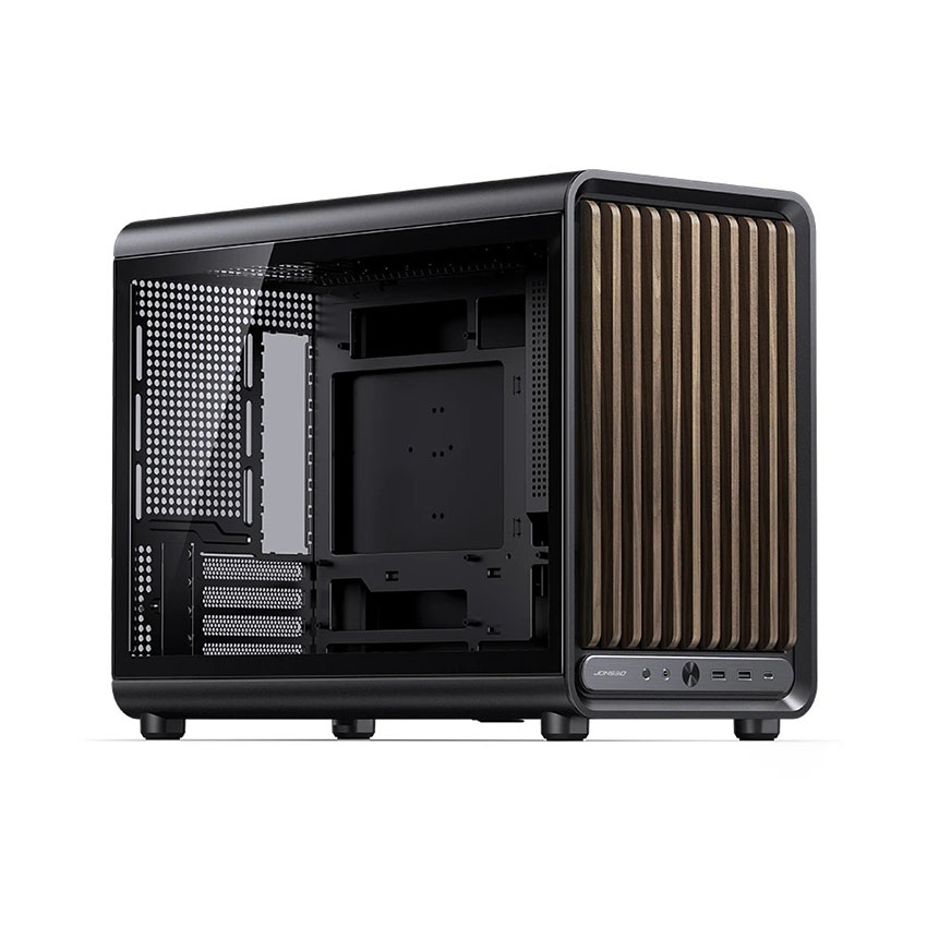 Thùng máy JONSBO D33 - BLACK WOOD