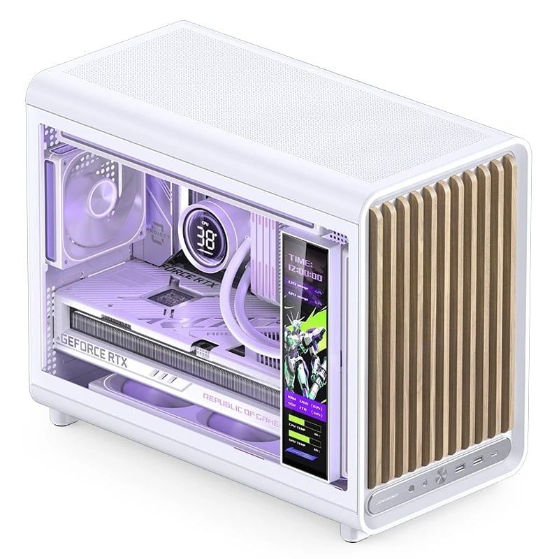 Thùng máy JONSBO D33 - WHITE WOOD