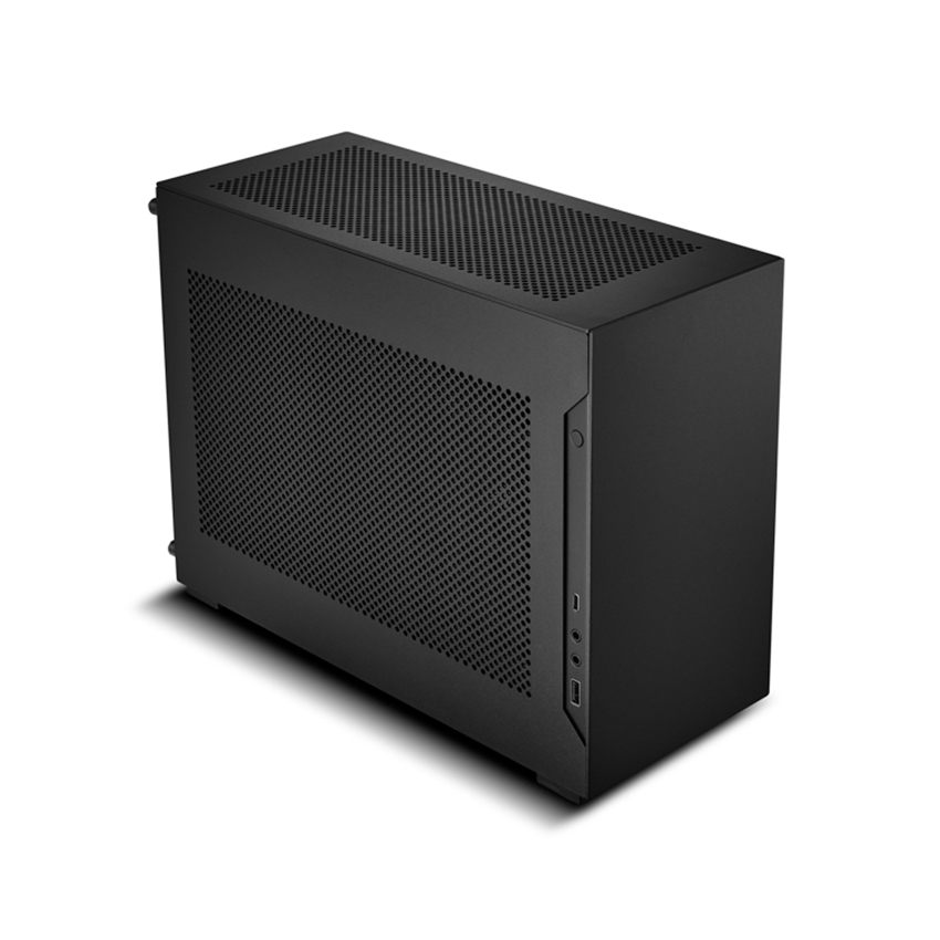 Thùng máy LIAN-LI A4-H2O Black/Silver - Mini Tower - Đen