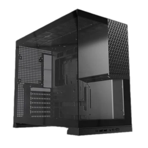 Thùng máy Leopard AX-1 ATX (Không Kèm Fan) - Đen