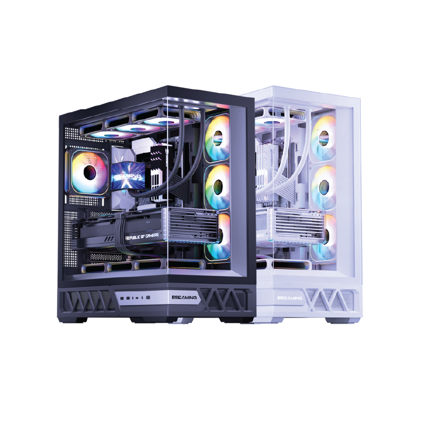 Thùng máy MAGIC ESGAMING ENKIDO ATX - Đen