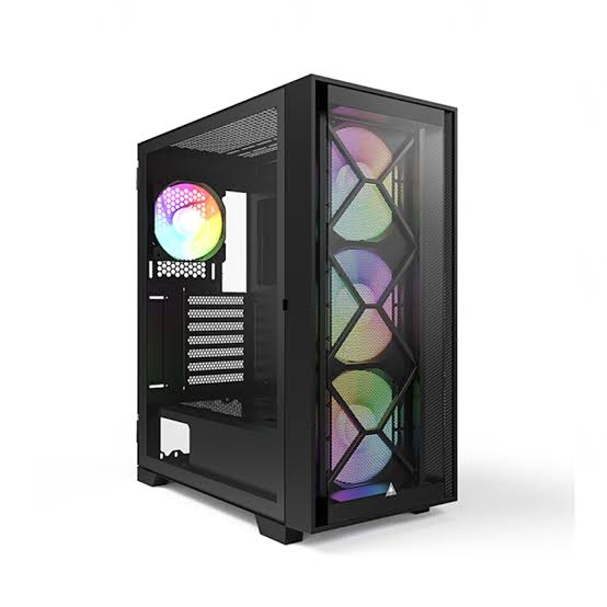 Thùng máy Montech Air 1000 Premium, sẵn 4 fan ARGB | Black