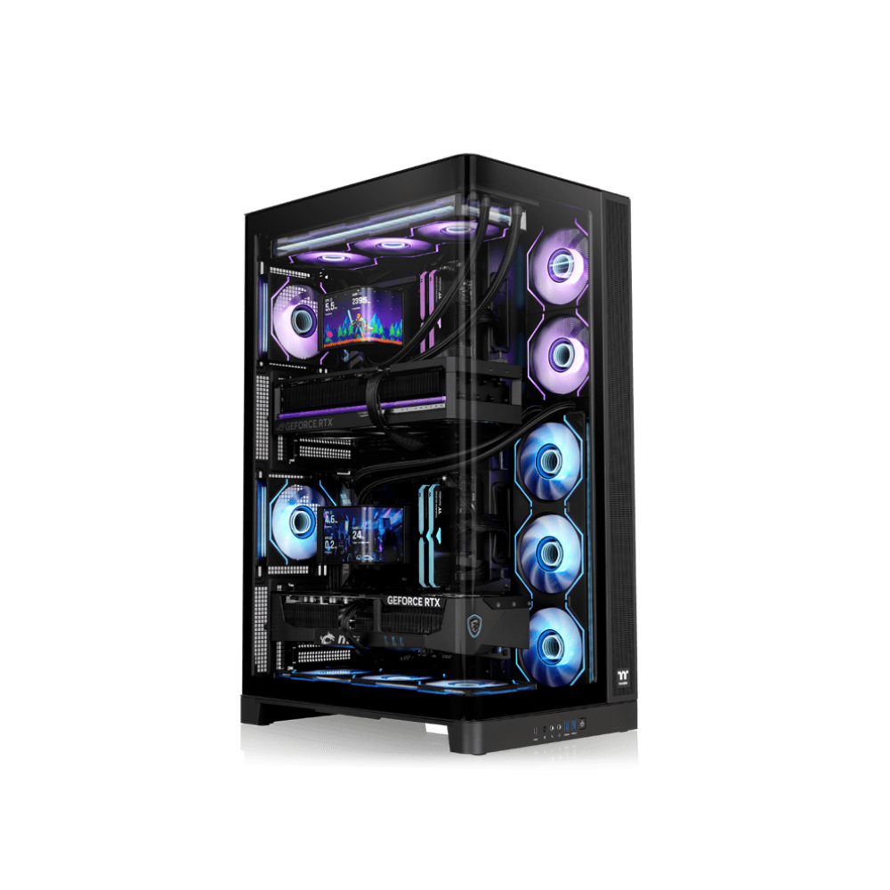 Thùng máy Thermaltake CAPO X - Đen - ảnh 2