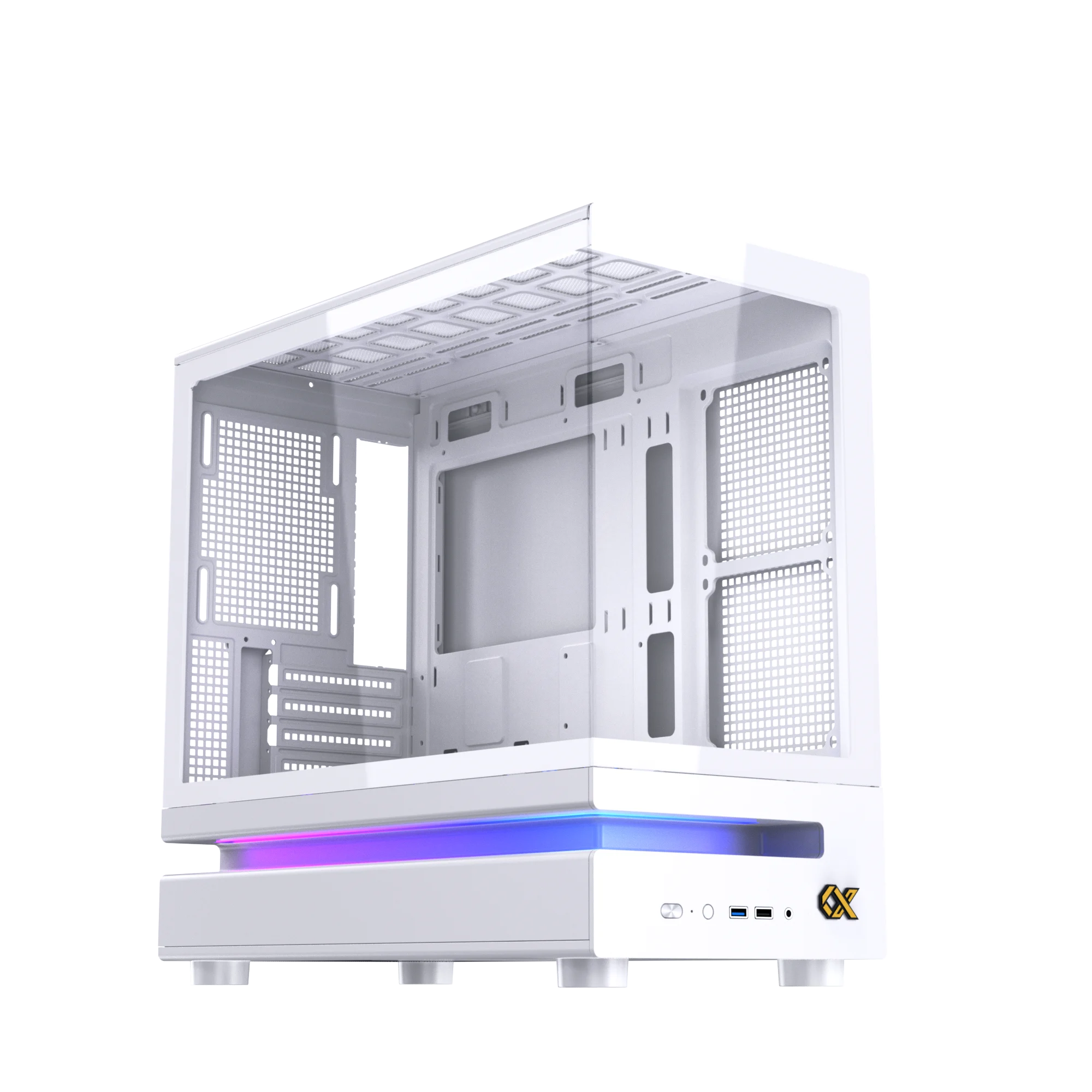 Thùng máy XIGMATEK WIND M ARCTIC - EN90366, Trắng, không fan