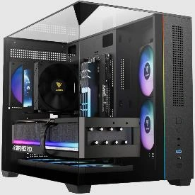 Vỏ case GAMDIAS ATLAS M3M Đen | Micro-ATX