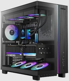 Vỏ case GAMDIAS ATLAS M4 Đen | ATX - ảnh 2