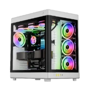 Vỏ case GAMDIAS NESO P1 Trắng/Đen | ATX