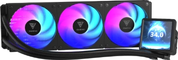 Tản nhiệt nước GAMDIAS CHIONE M5-360 Đen | AIO 360mm