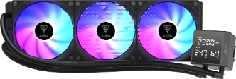 Tản nhiệt nước GAMDIAS AURA GL360 LITE II Digital Đen | AIO 360mm