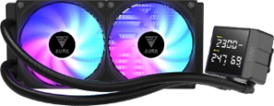 Tản nhiệt nước GAMDIAS AURA GL240 LITE II Digital Đen | AIO 240mm