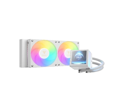 Tản nhiệt nước GAMDIAS CHIONE P5-240 Trắng | AIO 240mm - ảnh 2