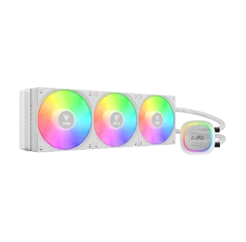 Tản nhiệt nước GAMDIAS AURA GL360 v2 ARGB Trắng | AIO 360mm - ảnh 2