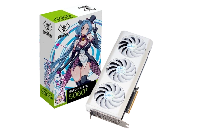 Card màn hình MAXSUN GeForce RTX 5060 Ti iCraft OC AIGA Trắng | 16GB GDDR7 - ảnh 2