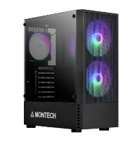 Vỏ case MONTECH X2 MESH Đen | ATX