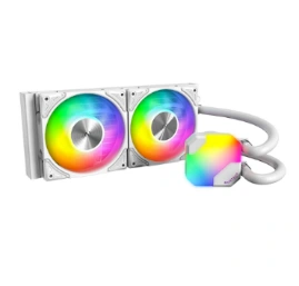Tản nhiệt nước MONTECH Hyperflow ARGB 240 Trắng | AIO 240mm