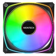 Quạt case MONTECH AX 120 PRO Đen | 120mm, fan lẻ, gió thuận