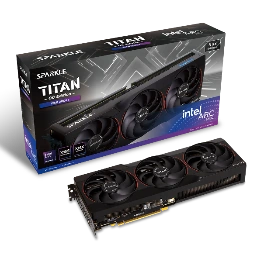 Card màn hình SPARKLE Intel Arc B580 TITAN Nox OC | 12GB GDDR6