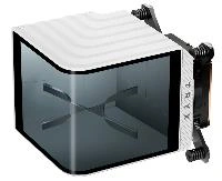 Block tản nhiệt CPU TRYX PANORAMA WB Trắng | custom loop, màn hình AMOLED